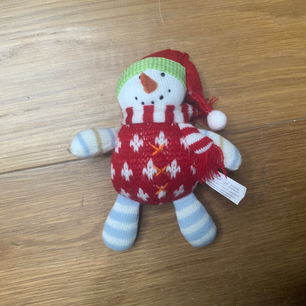 Knitted Snowman